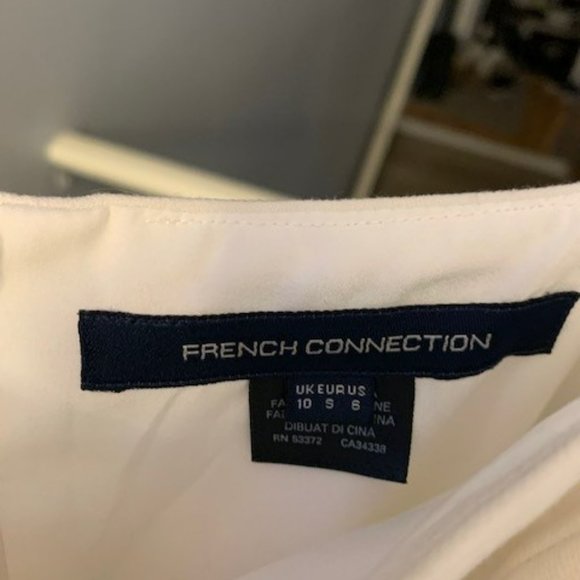 White French Connection Dress Size 6 - Picture 7 of 8